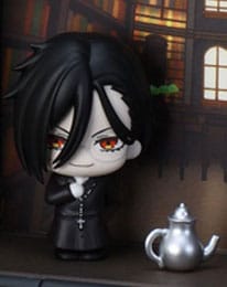 Black Butler: Boarding School Arc Petite World Memories Mini Figur Sebastian Michaelis (EX) 8 cm