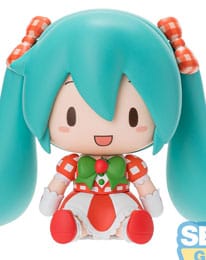 Character Vocal Series 01: Hatsune Miku Fuwa Petit Chibi Figur Hatsune Miku x Love and Berry Dress Up and Dance! Lovely Strawberry 8 cm