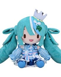 Character Vocal Series 01: Hatsune Miku Fuwa Petit Plüschfigur Hatsune Miku LAWSON 50th Anniversary Special LIVE L 30 cm