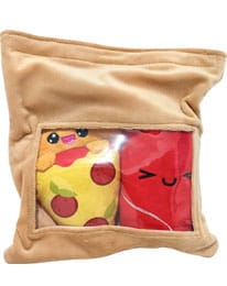 Yummis Together Plüschfiguren 2er-pack Pizza & Cola in Take Away Bag 21 cm