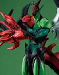 Yu-Gi-Oh! Duel Monsters Monsters Chronicle GX E PVC Statue Hero Flame Wingman 16 cm