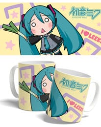 Hatsune Miku Tasse Miku Chibi Leek Girl 325 ml