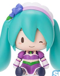Character Vocal Series 01: Hatsune Miku Fuwa Petit Chibi Figur Hatsune Miku x Love and Berry Dress Up and Dance! Sparkly Purple 8 cm