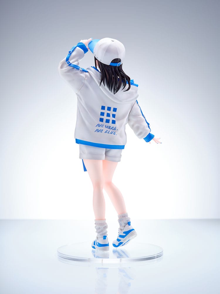 Statuette PVC originale de personnage 1/7 Isshiki Seiran illustration par Mashiro K.ta 23 cm